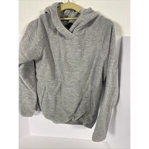 Kyodan Activewear Pullover Hoodie in Gray Size Small Petite Fleece E1